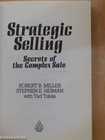 Strategic Selling