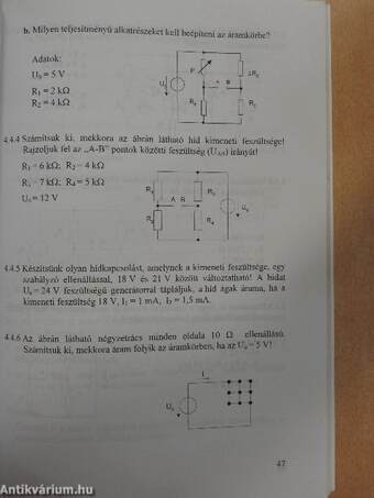 Elektrotechnika példatár