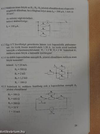 Elektrotechnika példatár