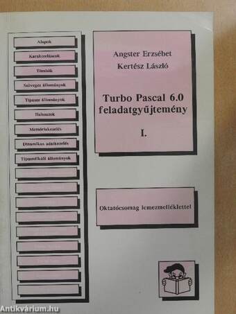 Turbo Pascal 6.0 feladatgyűjtemény I-II. - Lemezmellékletekkel