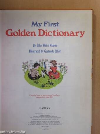 My First Golden Dictionary