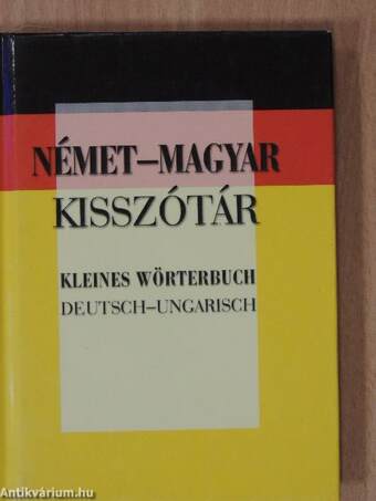 Magyar-német/német-magyar kisszótár