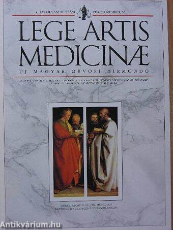 Lege Artis Medicinae 1994. november
