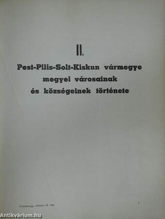 Pest-Pilis-Solt-Kiskun vármegye és Kecskemét th. jogu város adattára