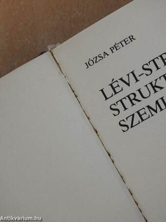 Lévi-Strauss, strukturalizmus, szemiotika