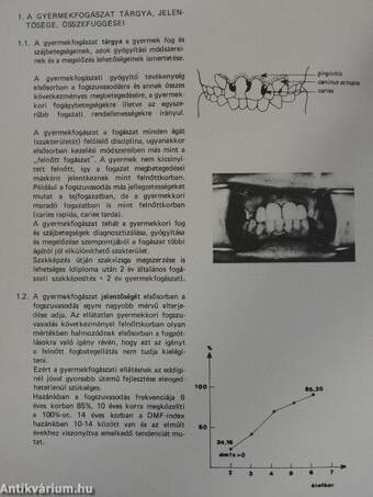 Gyermekfogászat '86 (nem teljes gyűjtemény)