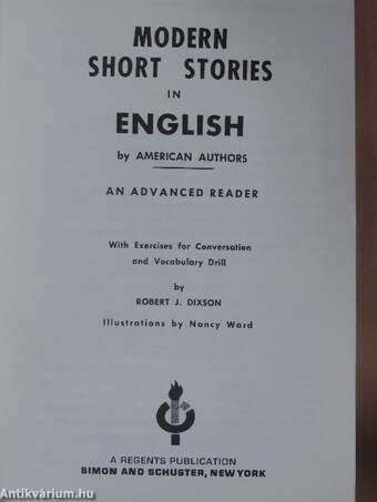 Modern Short Stories in English by American Authors