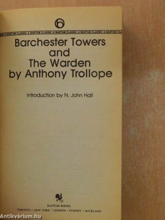 Barchester Towers and The Warden