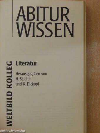 Abitur Wissen - Literatur