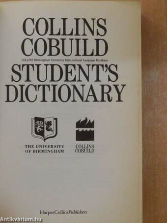 Collins Cobuild Student's Dictionary