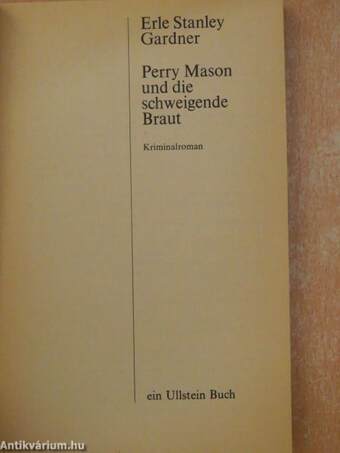 Perry Mason und die schweigende Braut