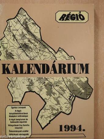 A régió kalendáriuma 1994