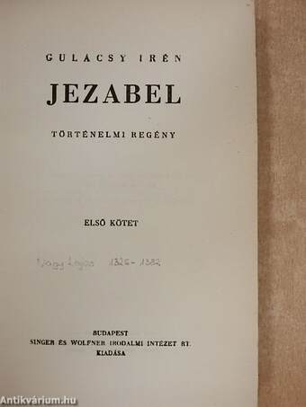 Jezabel I-III.