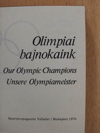 Világbajnokaink/Európa-bajnokaink/Olimpiai bajnokaink (minikönyv) (számozott)/Világbajnokaink/Európa-bajnokaink/Olimpiai bajnokaink (mikrokönyv) (számozott)