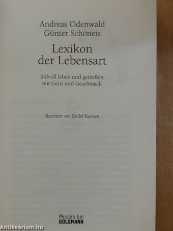 Lexikon der Lebensart