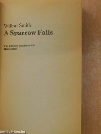 A Sparrow Falls