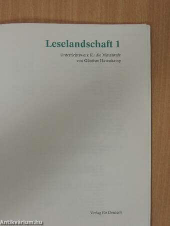 Leselandschaft 1