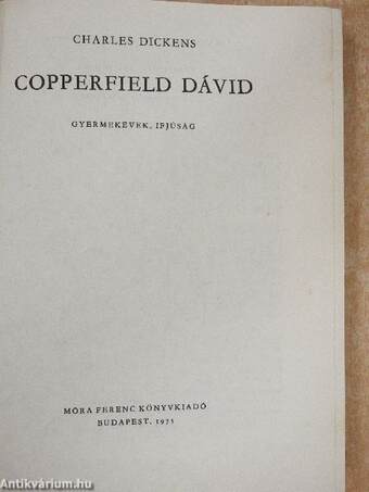 Copperfield Dávid