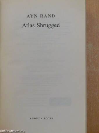 Atlas Shrugged