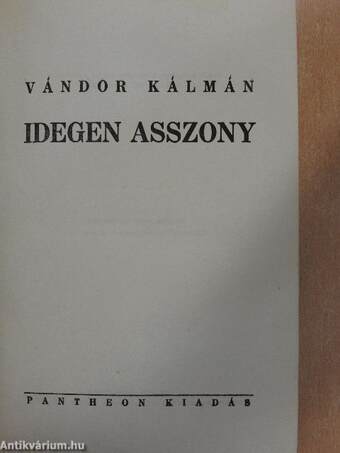 Idegen asszony