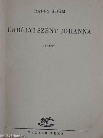 Erdélyi Szent Johanna