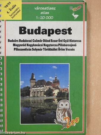 Budapest városatlasz