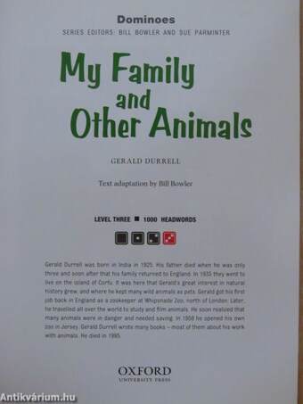 My Family and Other Animals - 2 CD-vel