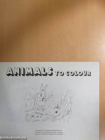 Animals to Colour