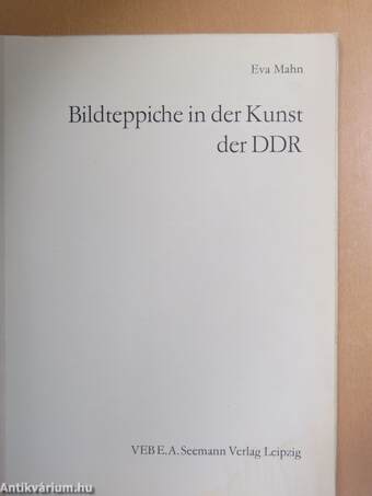 Bildteppiche in der Kunst der DDR