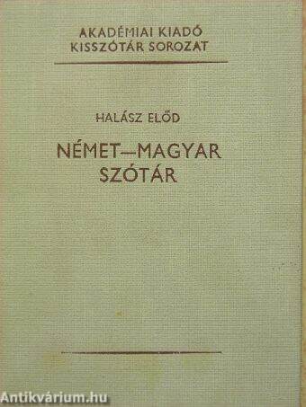 Német-magyar szótár