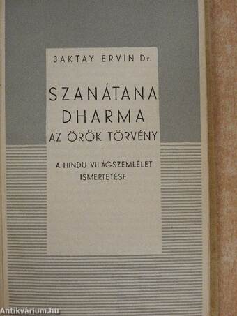 Szanátana Dharma