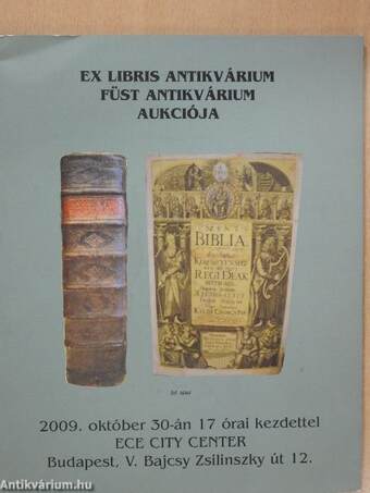 Ex Libris Antikvárium - Füst Antikvárium aukciója