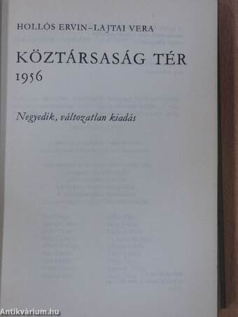 Köztársaság tér/1956