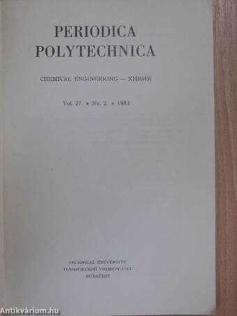 Periodica Polytechnica 1983/2.