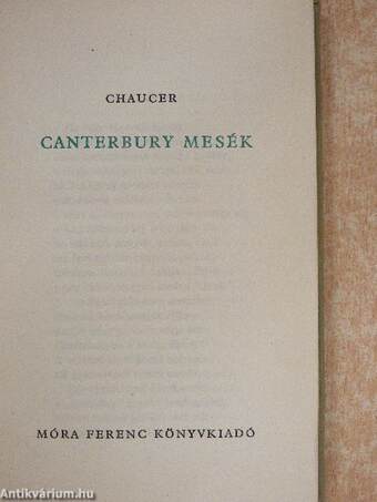 Canterbury mesék