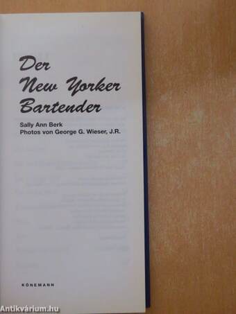 Der New Yorker Bartender