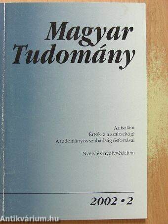 Magyar Tudomány 2002. február