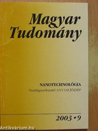 Magyar Tudomány 2003. szeptember