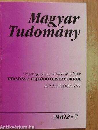 Magyar Tudomány 2002. július