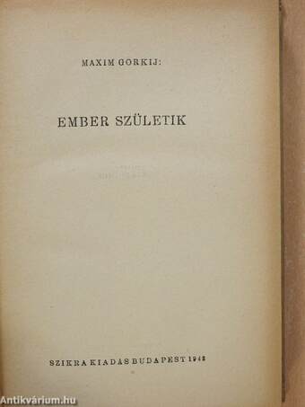 Ember születik