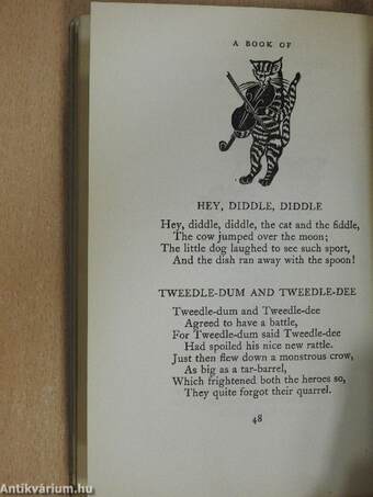 A Book of Nursery Rhymes