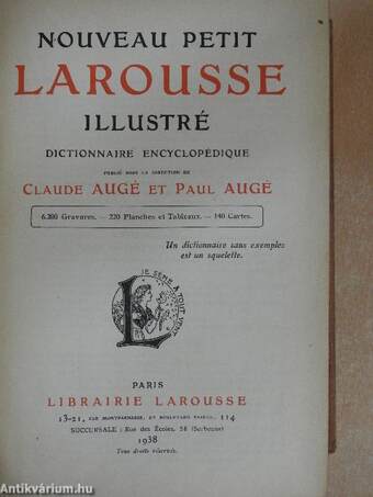 Nouveau petit Larousse illustré