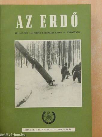 Az Erdő 1959. január-december