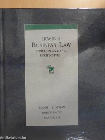 Irwin's Business Law