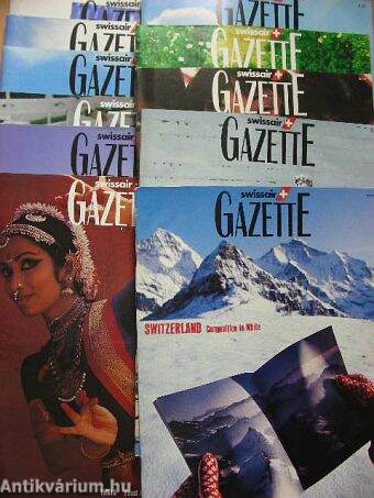 Swissair Gazette 1991. (nem teljes évfolyam)