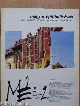 Magyar Építőművészet 1990/2.