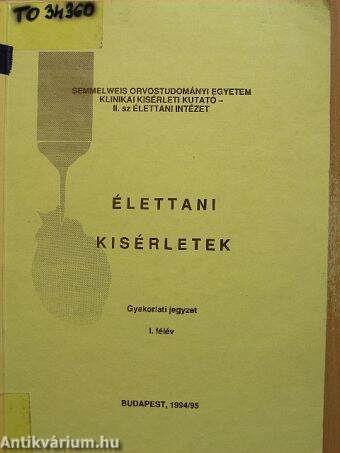 Élettani kísérletek