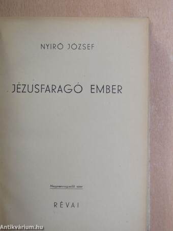 Jézusfaragó ember