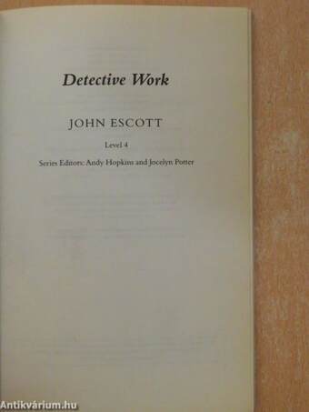 Detective Work