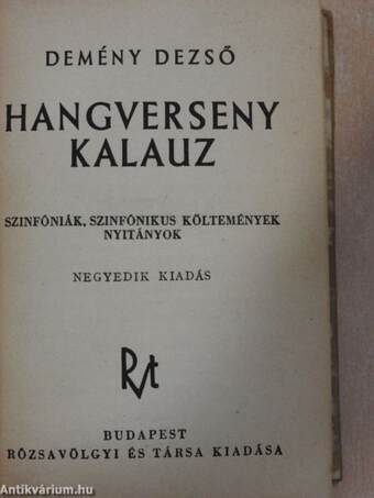 Hangverseny kalauz